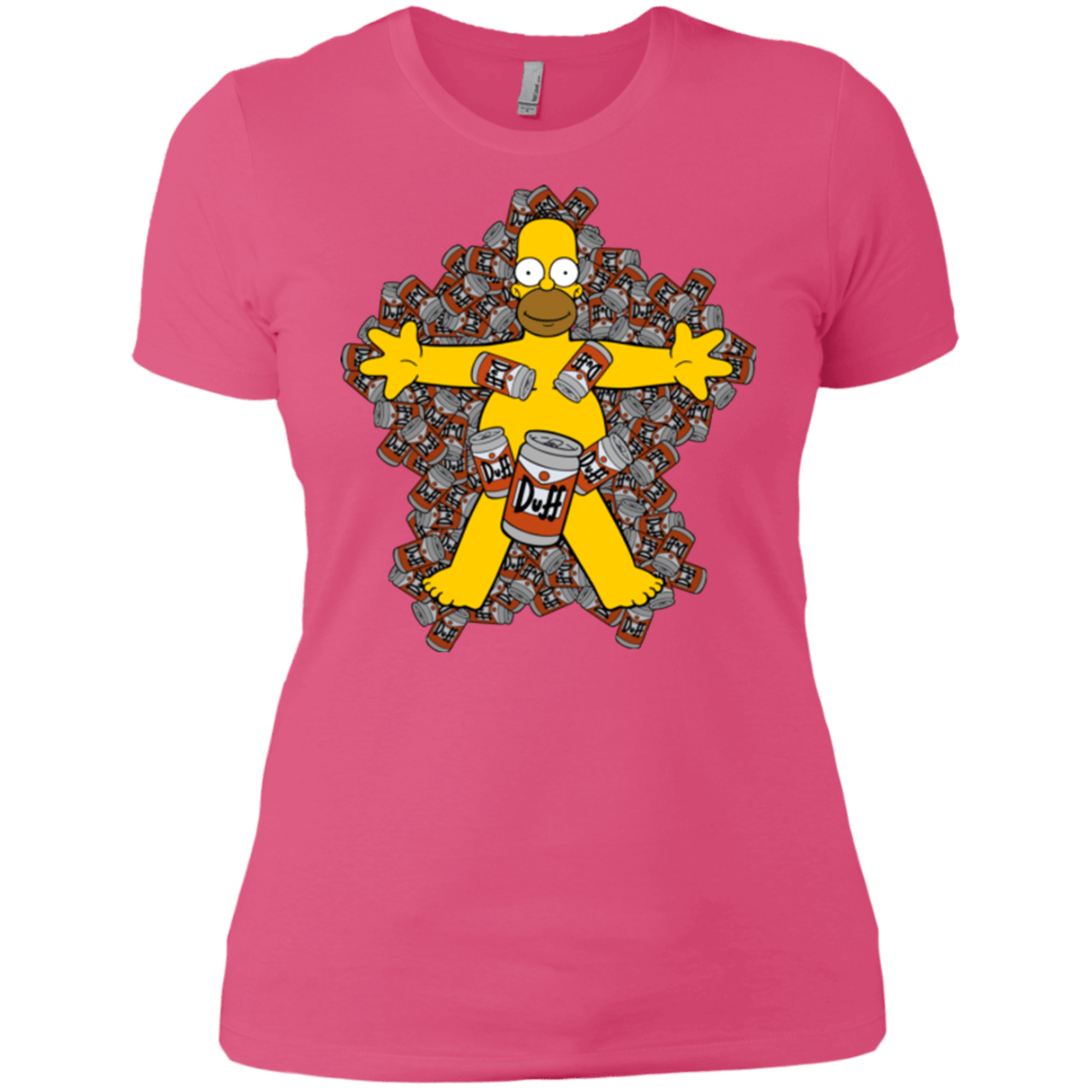 T-Shirts Hot Pink / X-Small American Duff Women's Premium T-Shirt