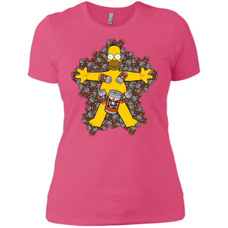 T-Shirts Hot Pink / X-Small American Duff Women's Premium T-Shirt