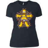 T-Shirts Indigo / X-Small American Duff Women's Premium T-Shirt