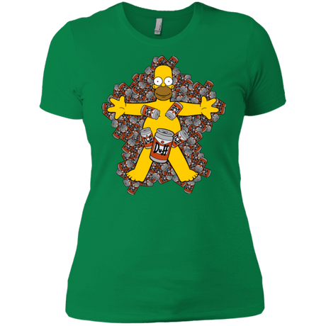 T-Shirts Kelly Green / X-Small American Duff Women's Premium T-Shirt