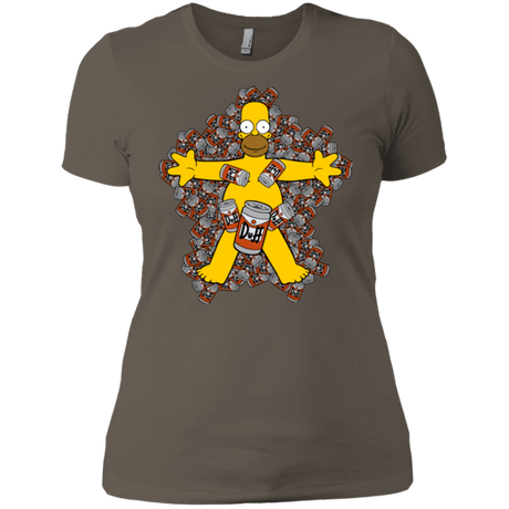 T-Shirts Warm Grey / X-Small American Duff Women's Premium T-Shirt