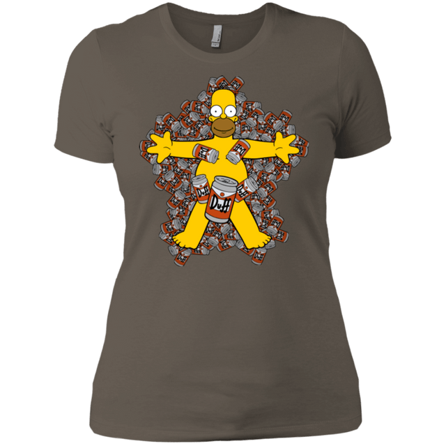 T-Shirts Warm Grey / X-Small American Duff Women's Premium T-Shirt