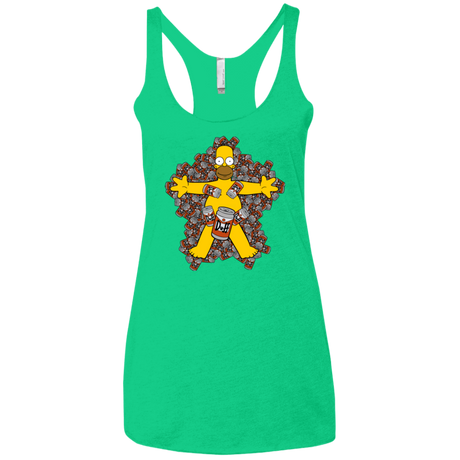 T-Shirts Envy / X-Small American Duff Women's Triblend Racerback Tank