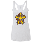 T-Shirts Heather White / X-Small American Duff Women's Triblend Racerback Tank