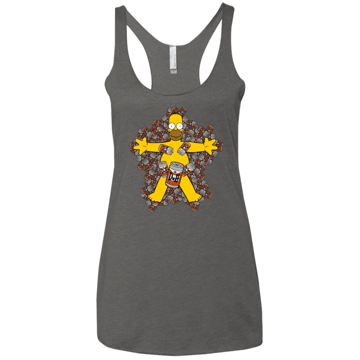 T-Shirts Premium Heather / X-Small American Duff Women's Triblend Racerback Tank