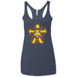 T-Shirts Vintage Navy / X-Small American Duff Women's Triblend Racerback Tank