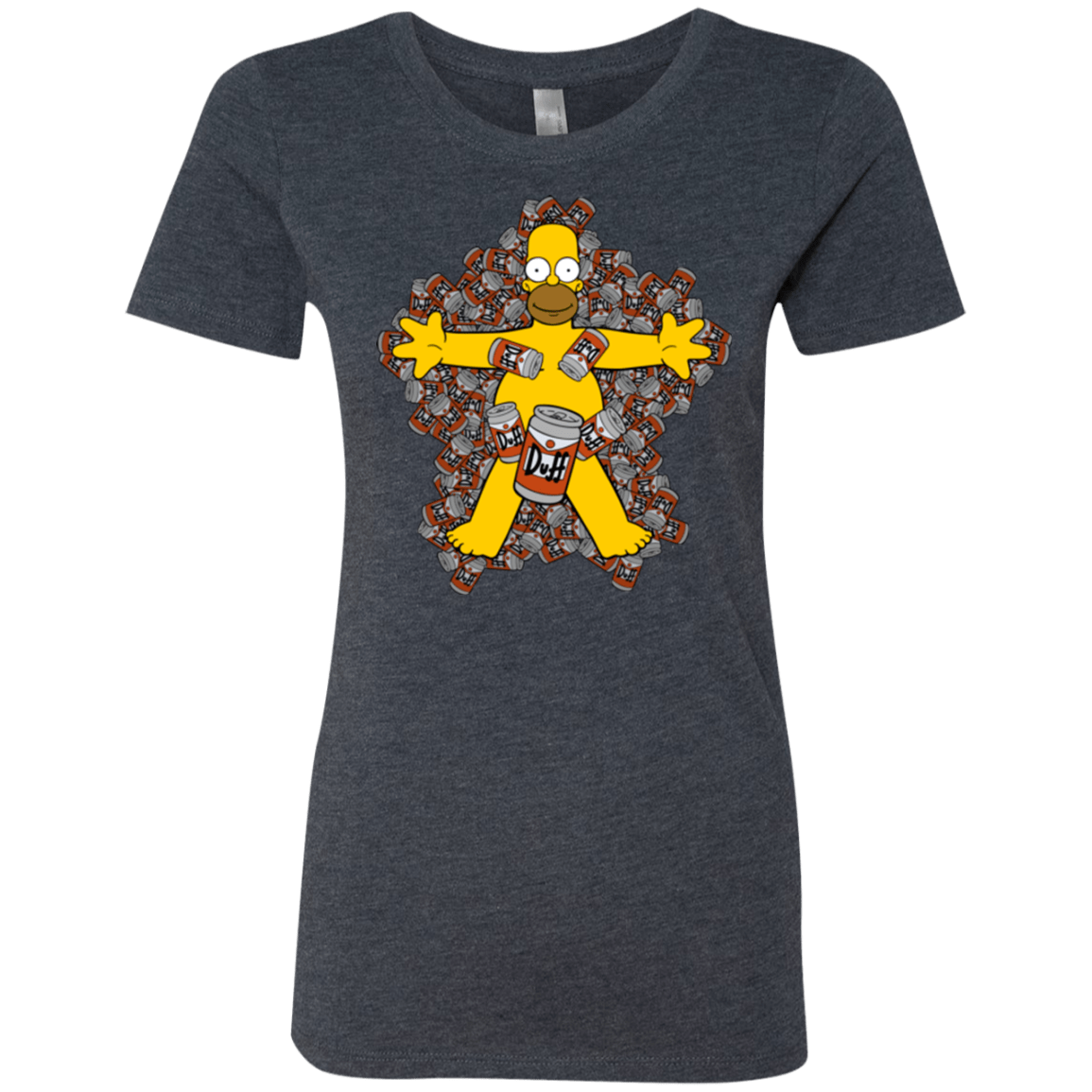 T-Shirts Vintage Navy / Small American Duff Women's Triblend T-Shirt