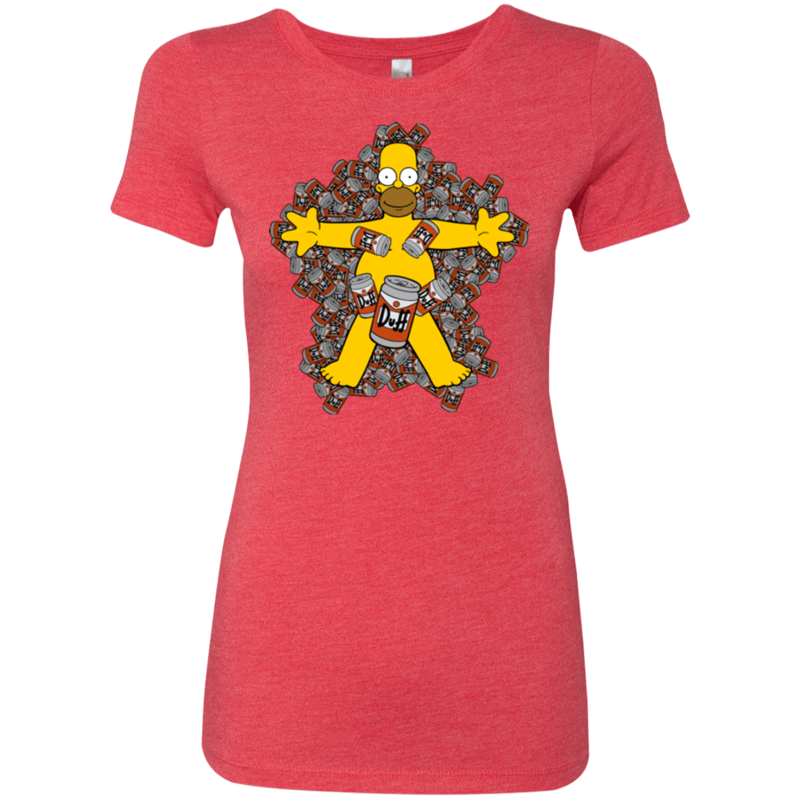 T-Shirts Vintage Red / Small American Duff Women's Triblend T-Shirt