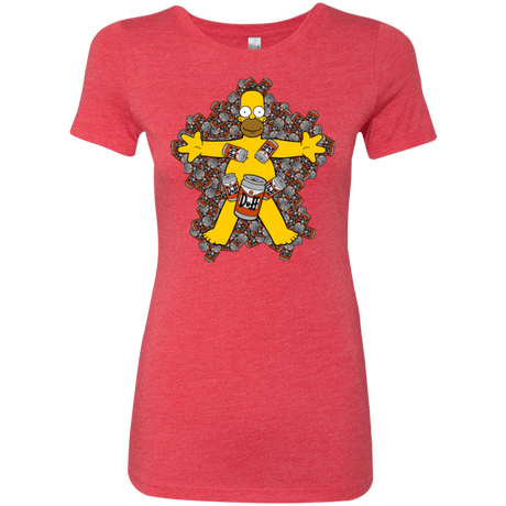 T-Shirts Vintage Red / Small American Duff Women's Triblend T-Shirt