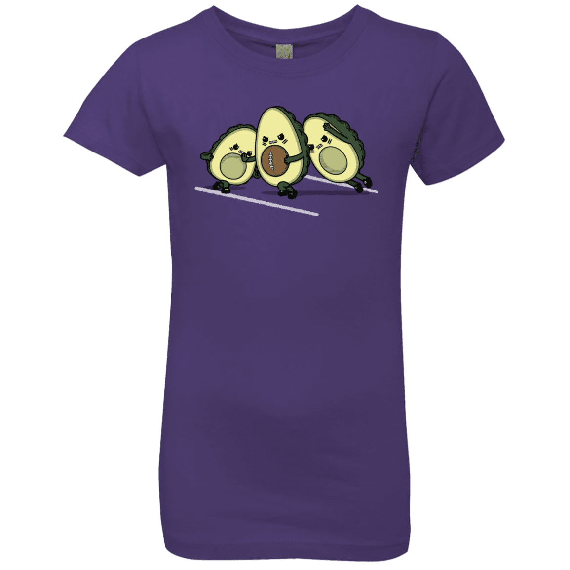 T-Shirts Purple Rush / YXS American Footbone Girls Premium T-Shirt