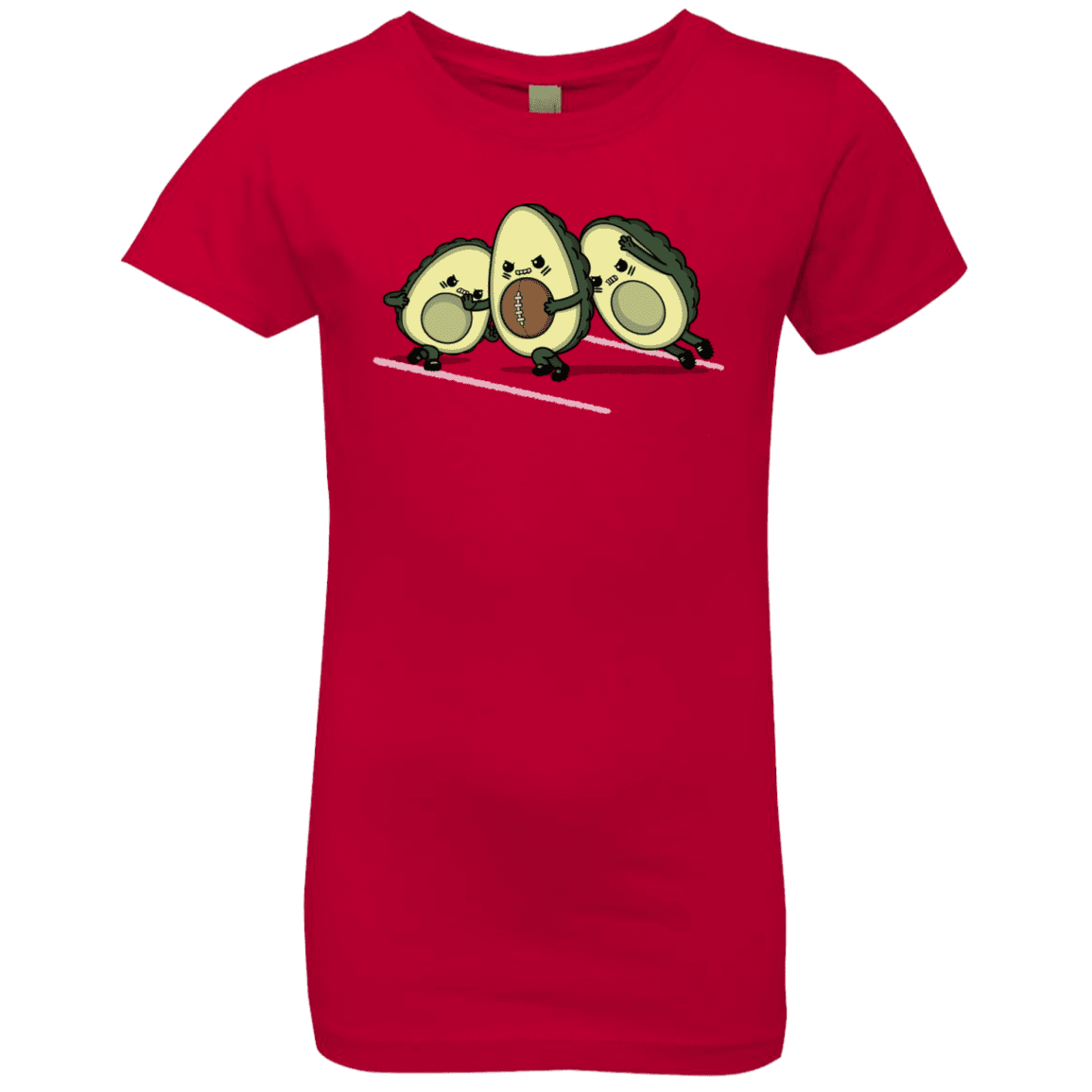 T-Shirts Red / YXS American Footbone Girls Premium T-Shirt