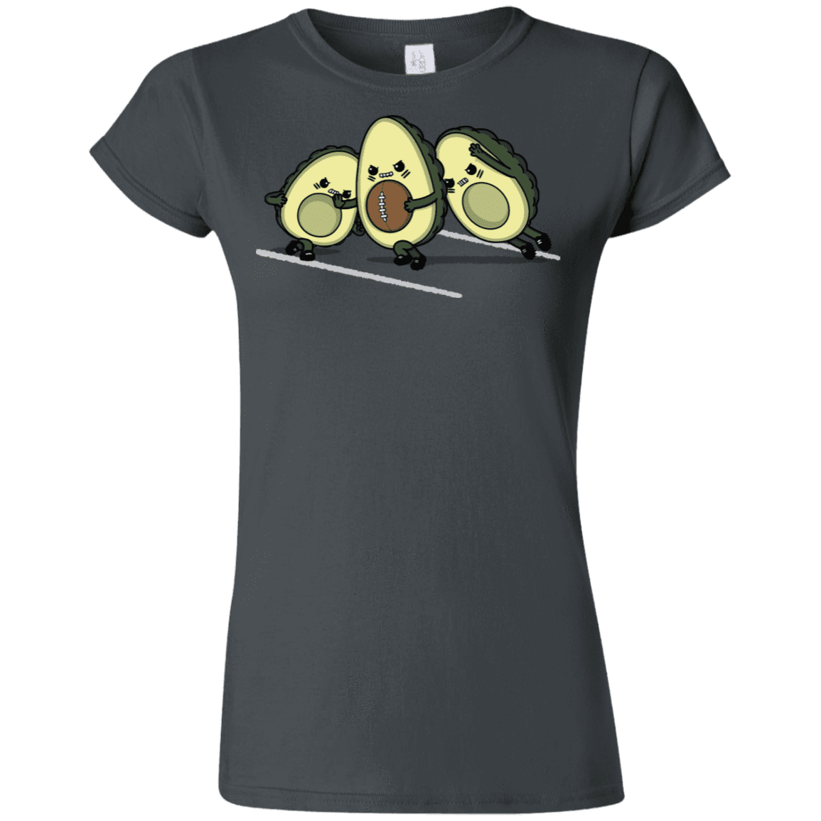 T-Shirts Charcoal / S American Footbone Junior Slimmer-Fit T-Shirt