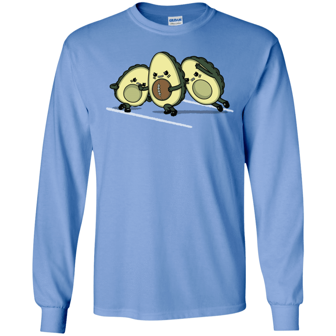 T-Shirts Carolina Blue / S American Footbone Men's Long Sleeve T-Shirt