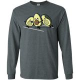 T-Shirts Dark Heather / S American Footbone Men's Long Sleeve T-Shirt