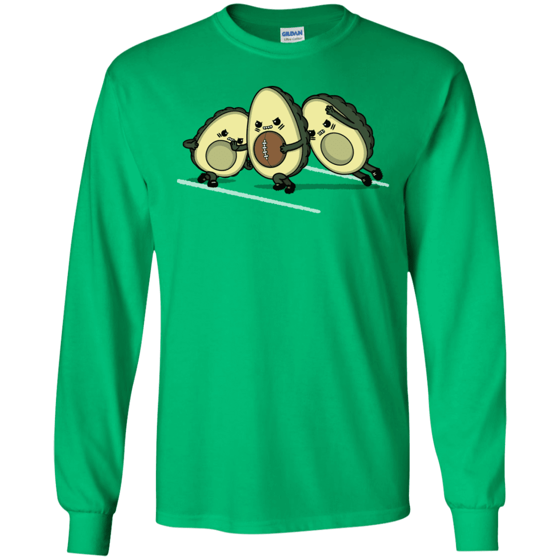 T-Shirts Irish Green / S American Footbone Men's Long Sleeve T-Shirt