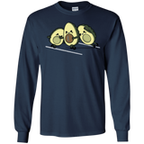 T-Shirts Navy / S American Footbone Men's Long Sleeve T-Shirt