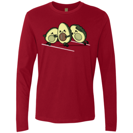 T-Shirts Cardinal / S American Footbone Men's Premium Long Sleeve