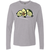 T-Shirts Heather Grey / S American Footbone Men's Premium Long Sleeve