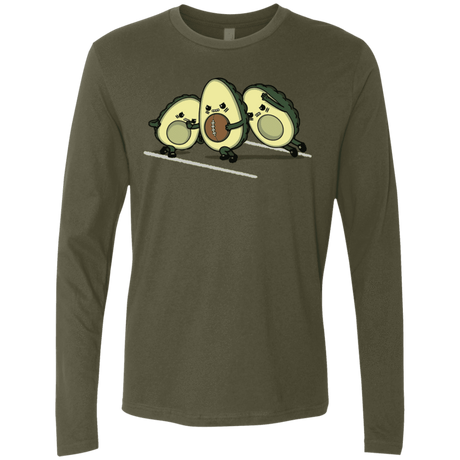 T-Shirts Military Green / S American Footbone Men's Premium Long Sleeve