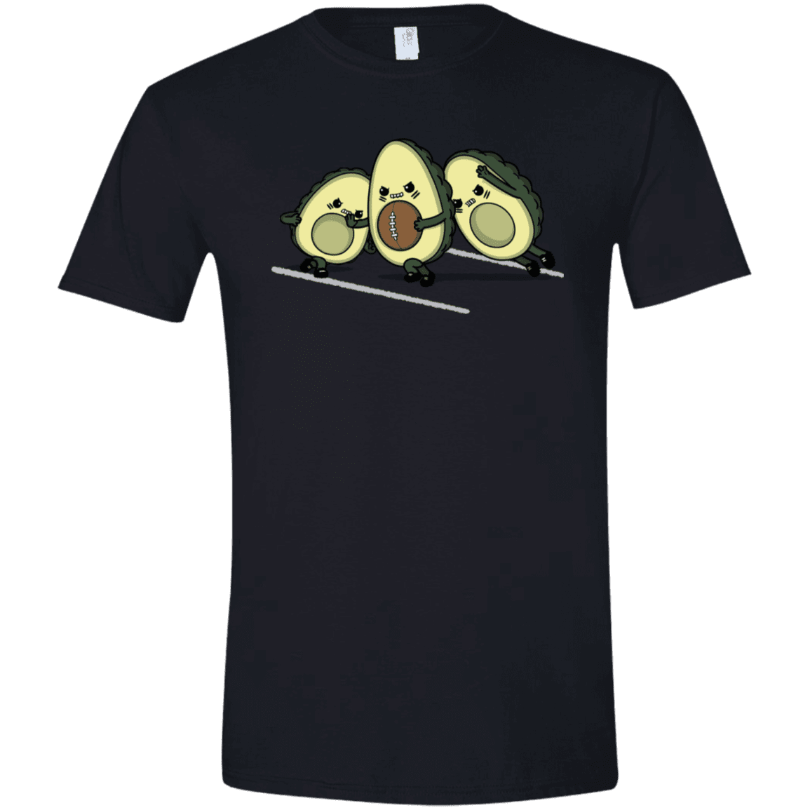 T-Shirts Black / X-Small American Footbone Men's Semi-Fitted Softstyle