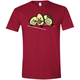 T-Shirts Cardinal Red / S American Footbone Men's Semi-Fitted Softstyle