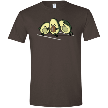 T-Shirts Dark Chocolate / S American Footbone Men's Semi-Fitted Softstyle