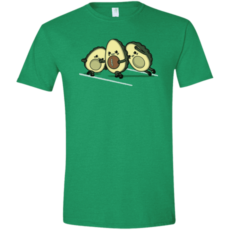 T-Shirts Heather Irish Green / M American Footbone Men's Semi-Fitted Softstyle