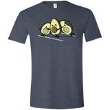 T-Shirts Heather Navy / S American Footbone Men's Semi-Fitted Softstyle