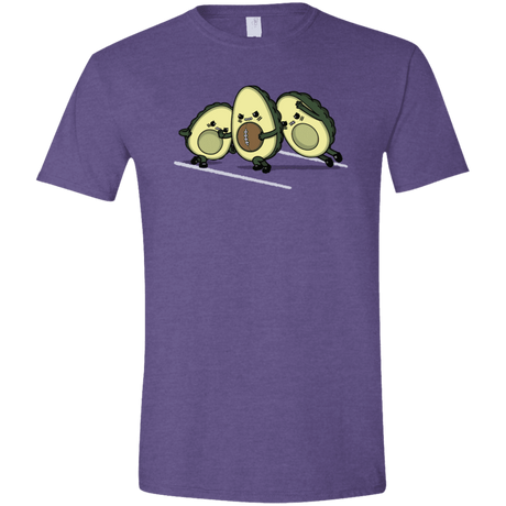 T-Shirts Heather Purple / S American Footbone Men's Semi-Fitted Softstyle