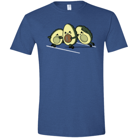 T-Shirts Heather Royal / X-Small American Footbone Men's Semi-Fitted Softstyle