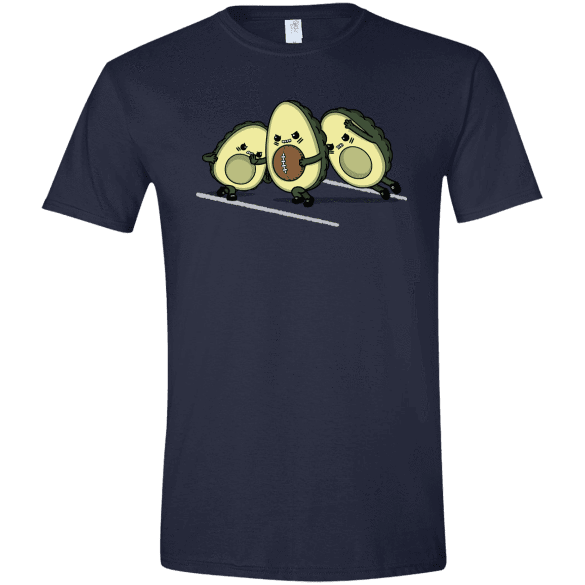 T-Shirts Navy / X-Small American Footbone Men's Semi-Fitted Softstyle