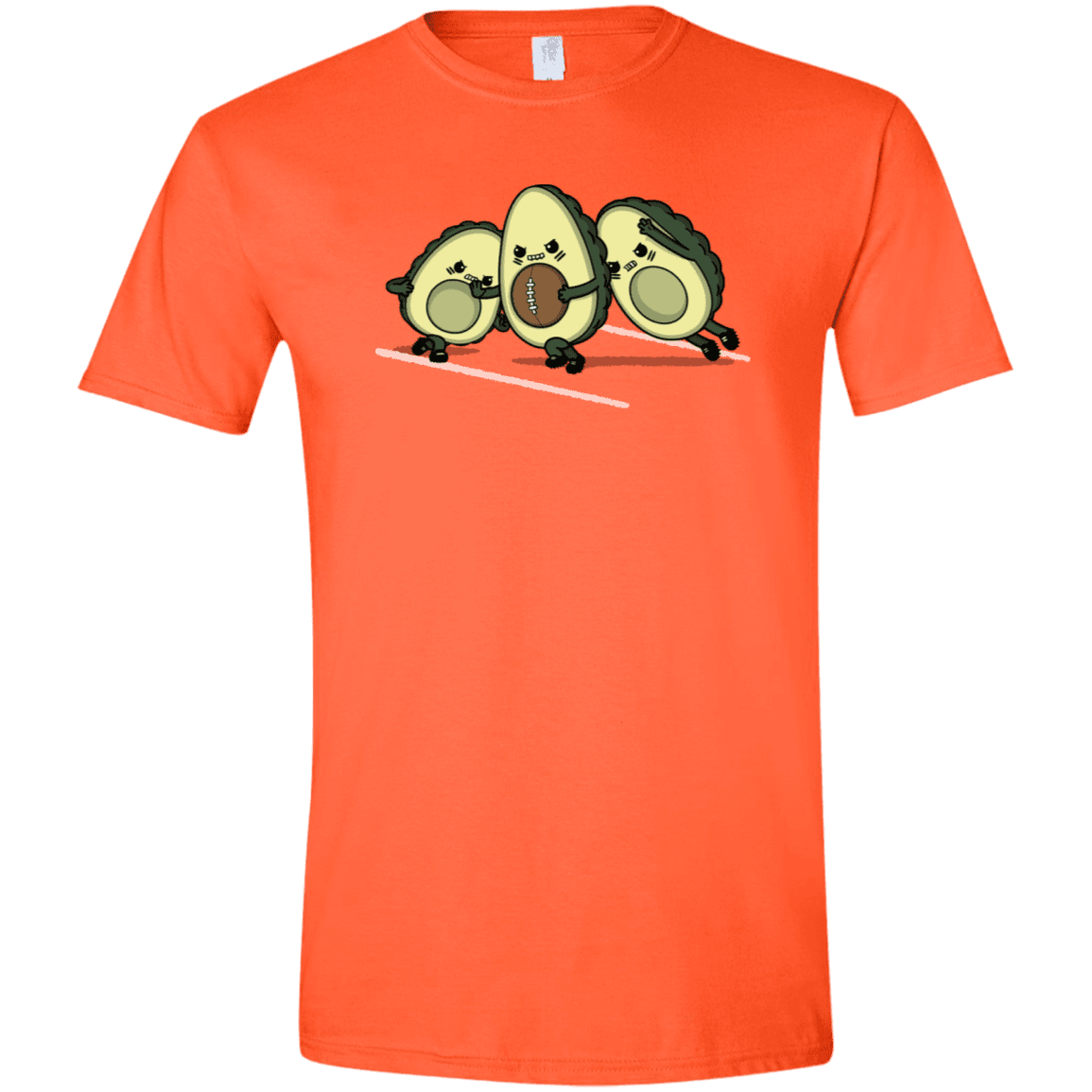 T-Shirts Orange / S American Footbone Men's Semi-Fitted Softstyle