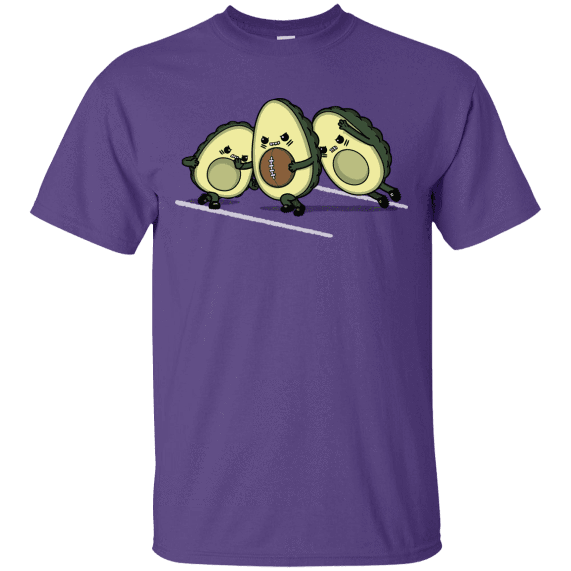 T-Shirts Purple / S American Footbone T-Shirt