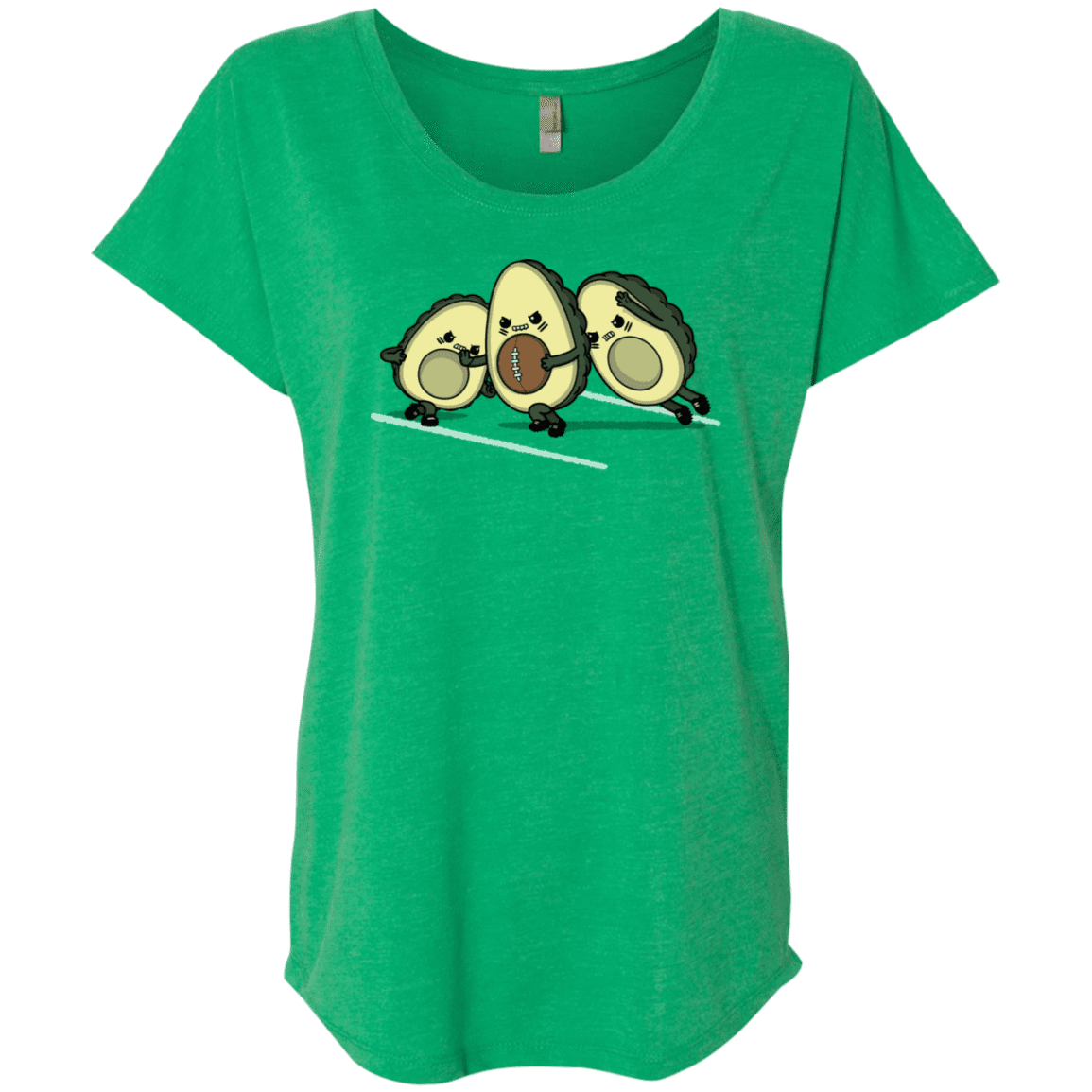 T-Shirts Envy / X-Small American Footbone Triblend Dolman Sleeve