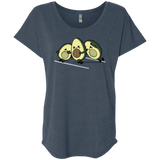 T-Shirts Indigo / X-Small American Footbone Triblend Dolman Sleeve