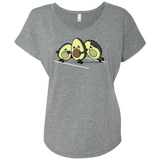 T-Shirts Premium Heather / X-Small American Footbone Triblend Dolman Sleeve