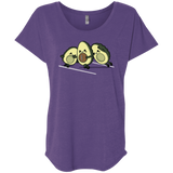 T-Shirts Purple Rush / X-Small American Footbone Triblend Dolman Sleeve