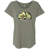 T-Shirts Venetian Grey / X-Small American Footbone Triblend Dolman Sleeve