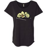 T-Shirts Vintage Black / X-Small American Footbone Triblend Dolman Sleeve