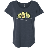 T-Shirts Vintage Navy / X-Small American Footbone Triblend Dolman Sleeve