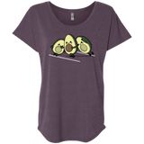 T-Shirts Vintage Purple / X-Small American Footbone Triblend Dolman Sleeve