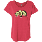 T-Shirts Vintage Red / X-Small American Footbone Triblend Dolman Sleeve