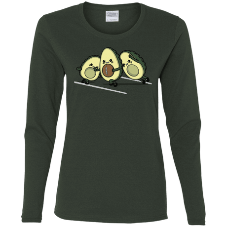 T-Shirts Forest / S American Footbone Women's Long Sleeve T-Shirt