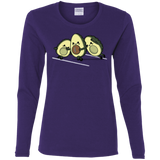 T-Shirts Purple / S American Footbone Women's Long Sleeve T-Shirt