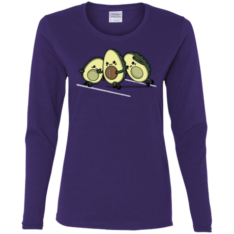 T-Shirts Purple / S American Footbone Women's Long Sleeve T-Shirt