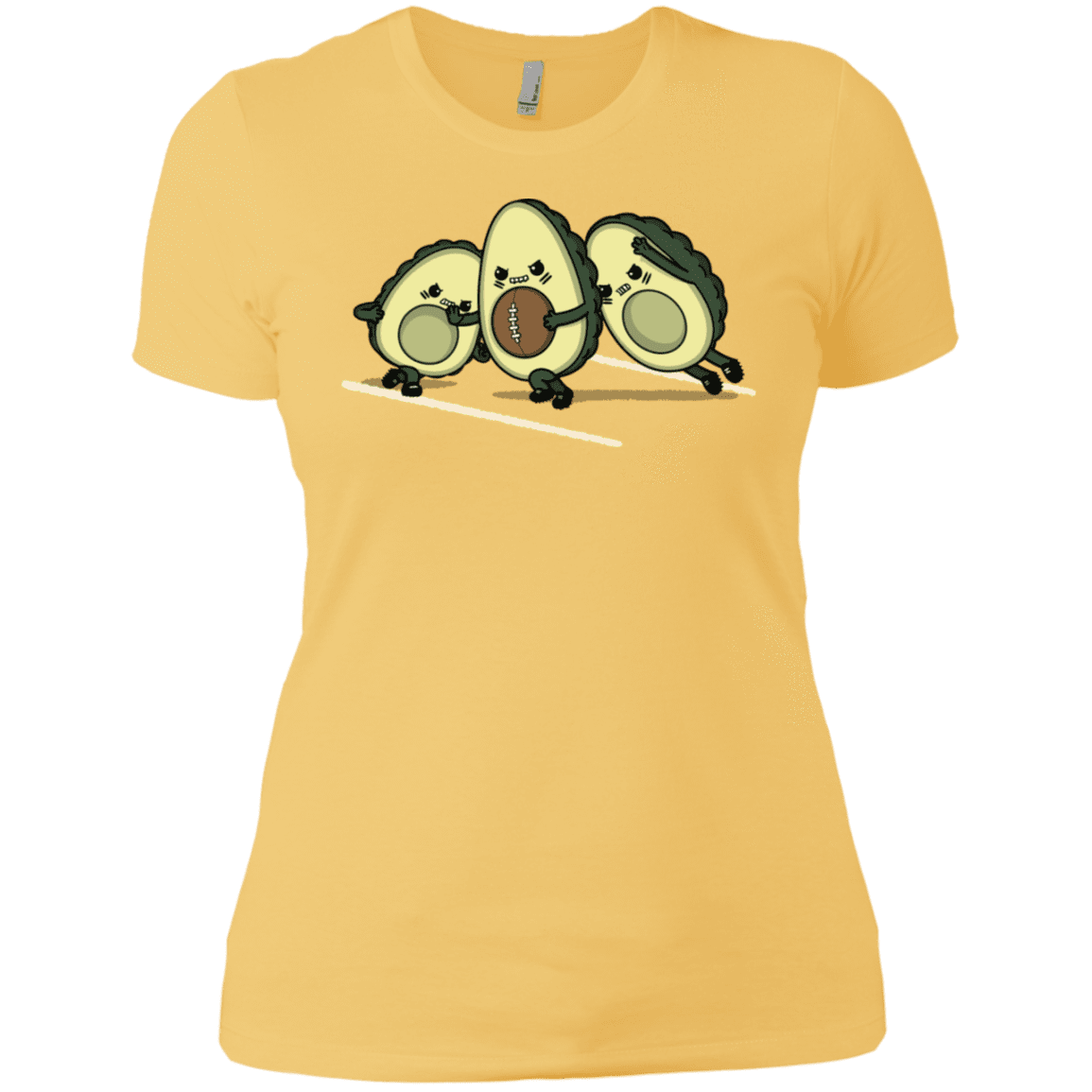 T-Shirts Banana Cream/ / X-Small American Footbone Women's Premium T-Shirt