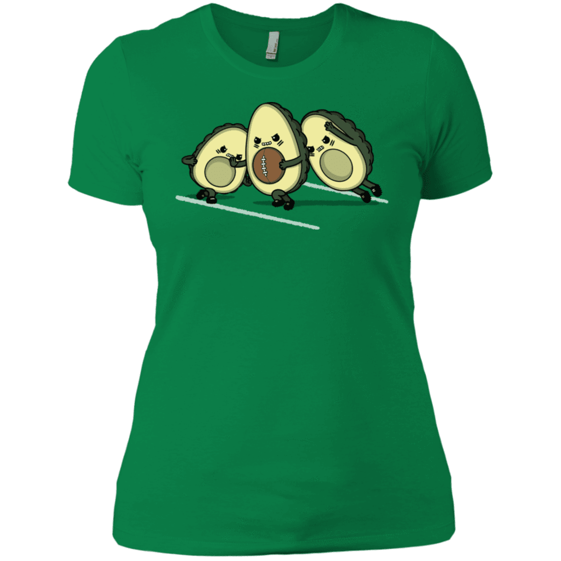 T-Shirts Kelly Green / X-Small American Footbone Women's Premium T-Shirt