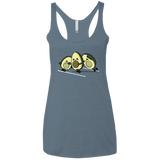 T-Shirts Indigo / X-Small American Footbone Women's Triblend Racerback Tank