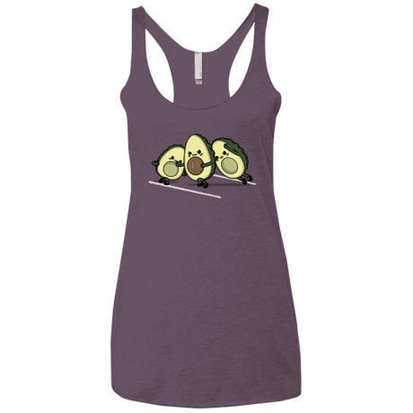 T-Shirts Vintage Purple / X-Small American Footbone Women's Triblend Racerback Tank