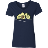 T-Shirts Navy / S American Footbone Women's V-Neck T-Shirt